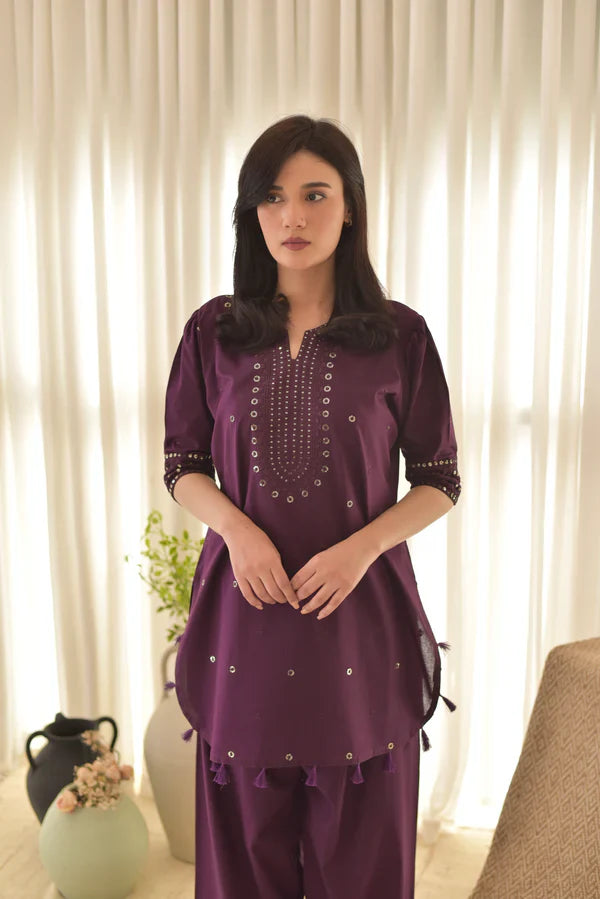 Purple aura 3p โ Piece Suit