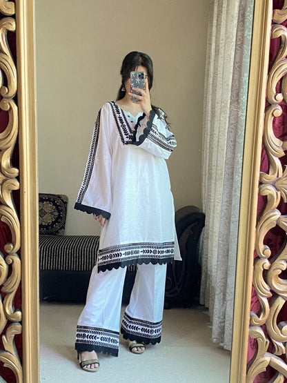 SILVIRA  3PC ( SACLIP  DAMAN ) - Stylosefashion