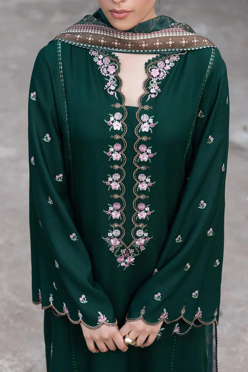 ZIVA GREEN CO-ORD SET - Stylosefashion