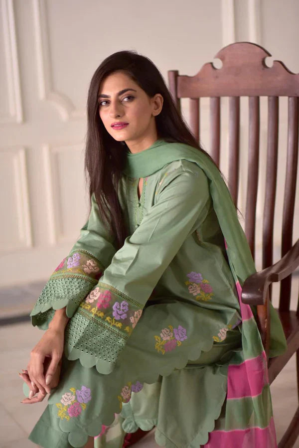BLOSSOM LUXURY 3PC - Stylosefashion