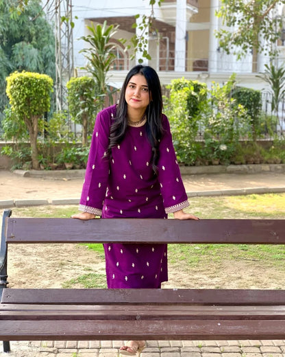 Purple Iris 2pc* - Stylosefashion