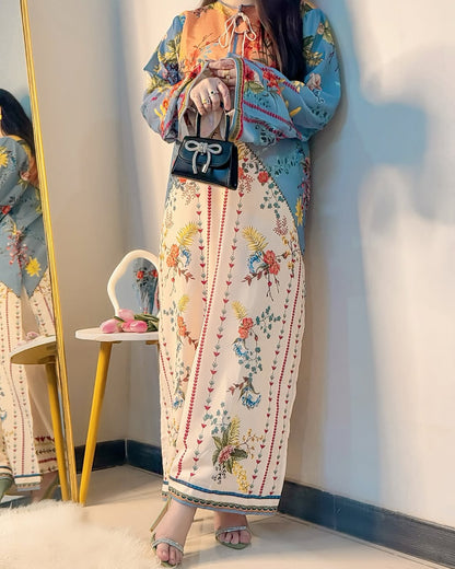 Azmin Lawn Digital Printed 2pc - Stylosefashion