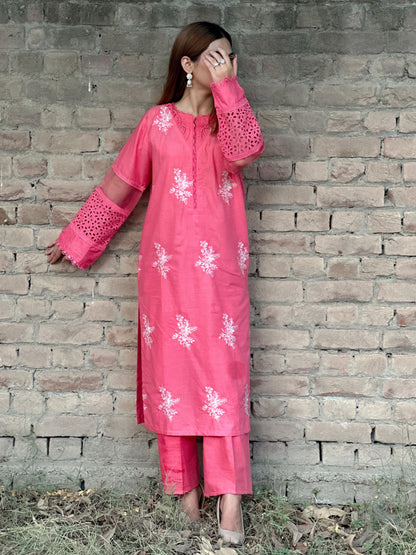 HORIYA LAWN EMB 2PC - Stylosefashion