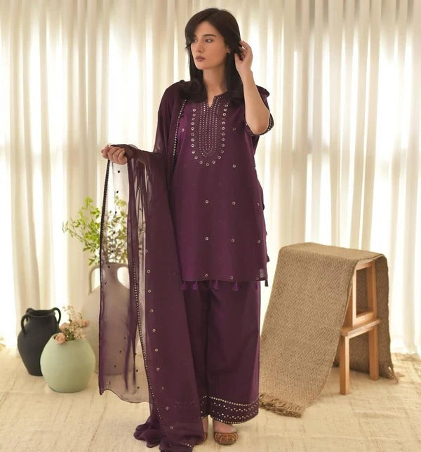 Purple aura 3p – Piece Suit