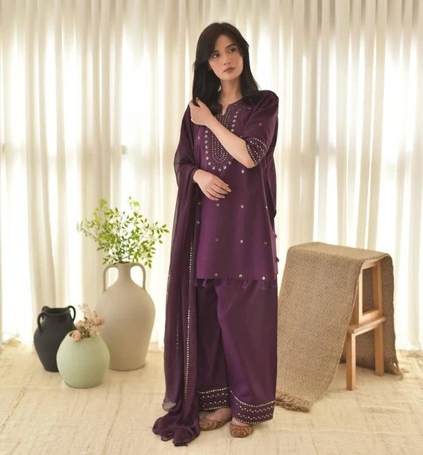 Purple aura 3p – Piece Suit