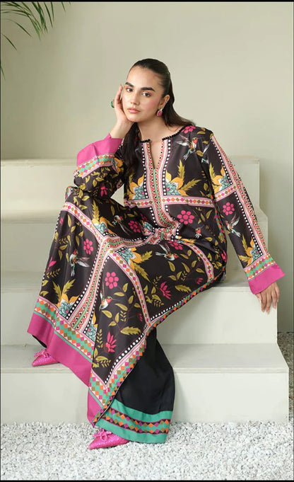 GUL BAHAAR CORD SET 2PC - Stylosefashion