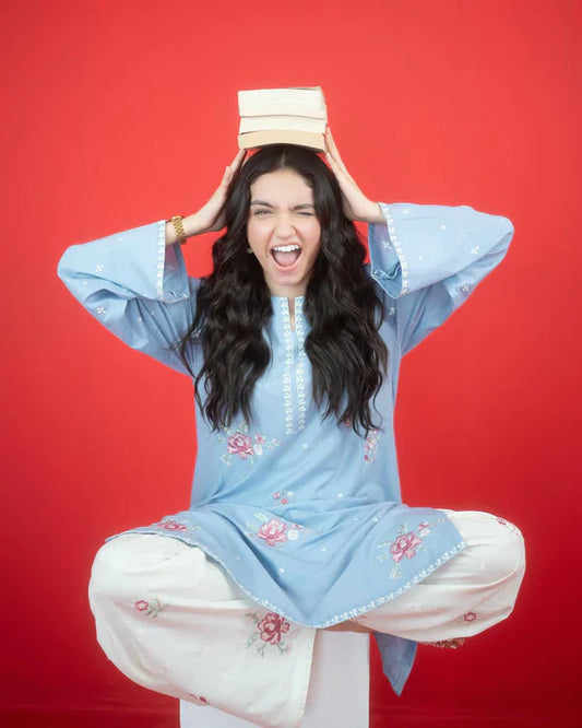 FIZA LAWN 2PC - Stylosefashion