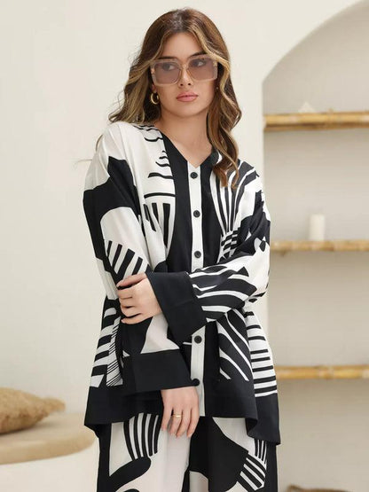 SOWEAR DIGITAL CORD SET - Stylosefashion