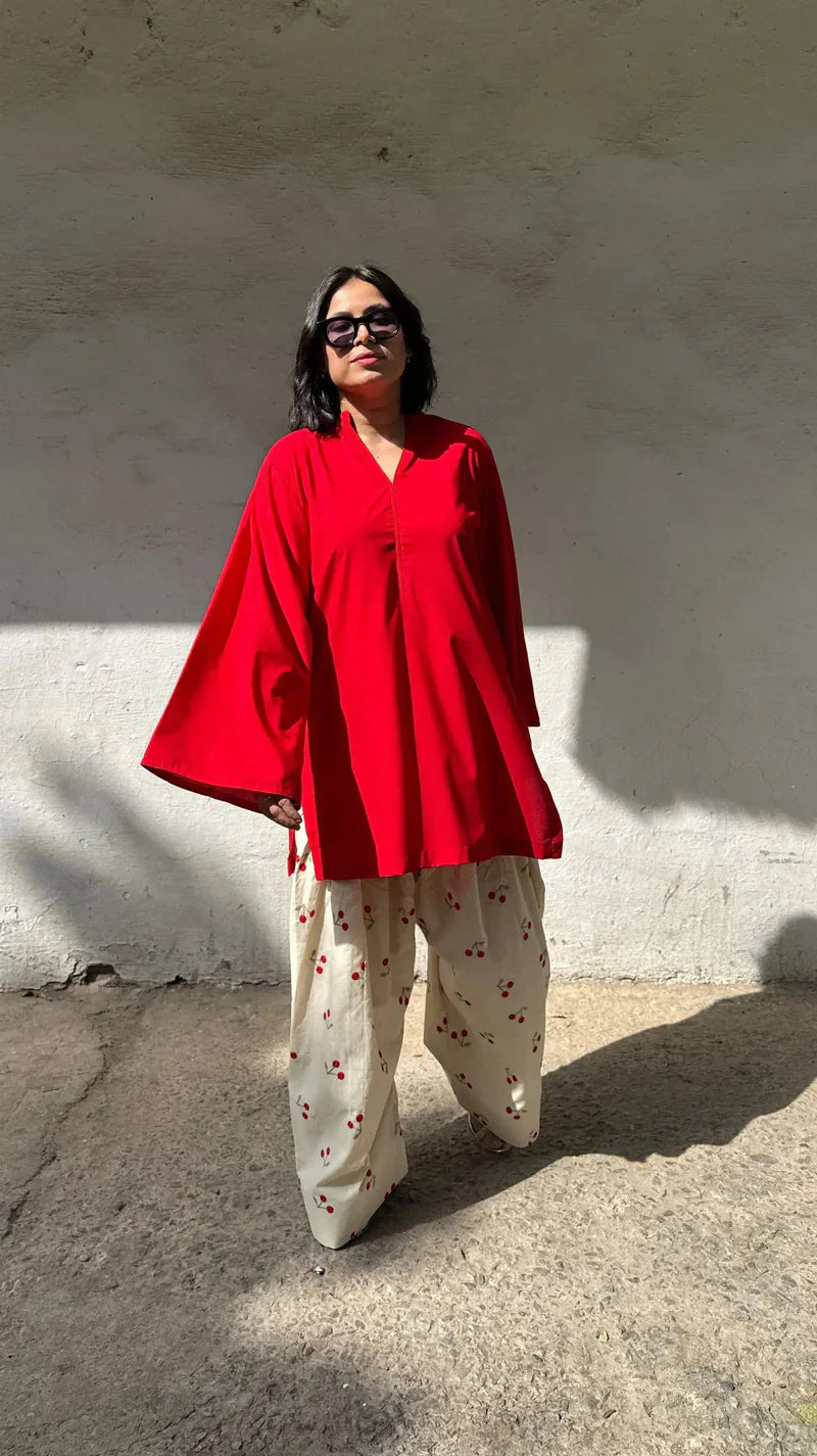 MAHI 2PC FARSHI SHALWAR - Stylosefashion