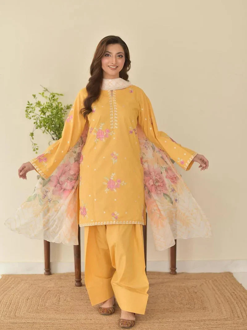 SUNAINA 3PC - Stylosefashion