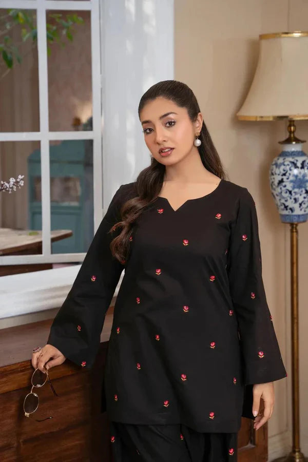 LINA LAWN 2PC ( FARSHI SHALWAR ) - Stylosefashion