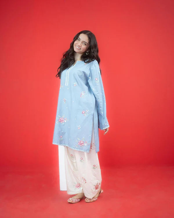 FIZA LAWN 2PC - Stylosefashion